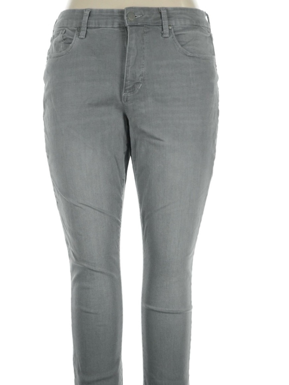 a.n.a Women's Gray Skinny Jeans